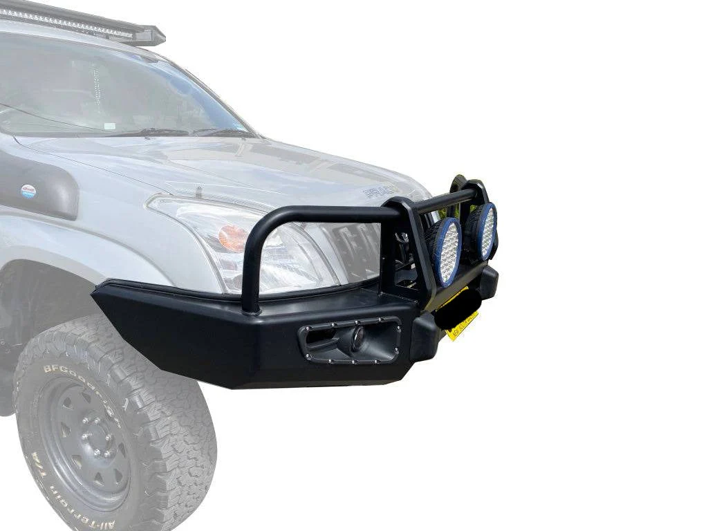 Commercial Bullbar Suitable For Toyota Landcruiser Prado 120 Series  2003-2009 - Image 8