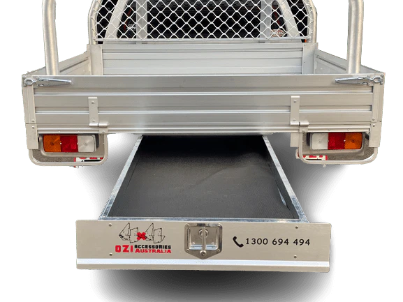 Commercial Tray Deck + 1800 Checker Plate Canopy Dual Cab (Commercial Deal) - Image 12