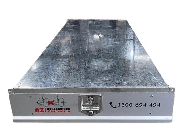 Commercial Tray Deck + 1800 Checker Plate Canopy Dual Cab (Commercial Deal) - Image 39