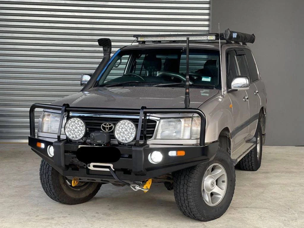 Competition Bull Bar Suitable For Toyota Land Cruiser 100 Series IFS - Image 4