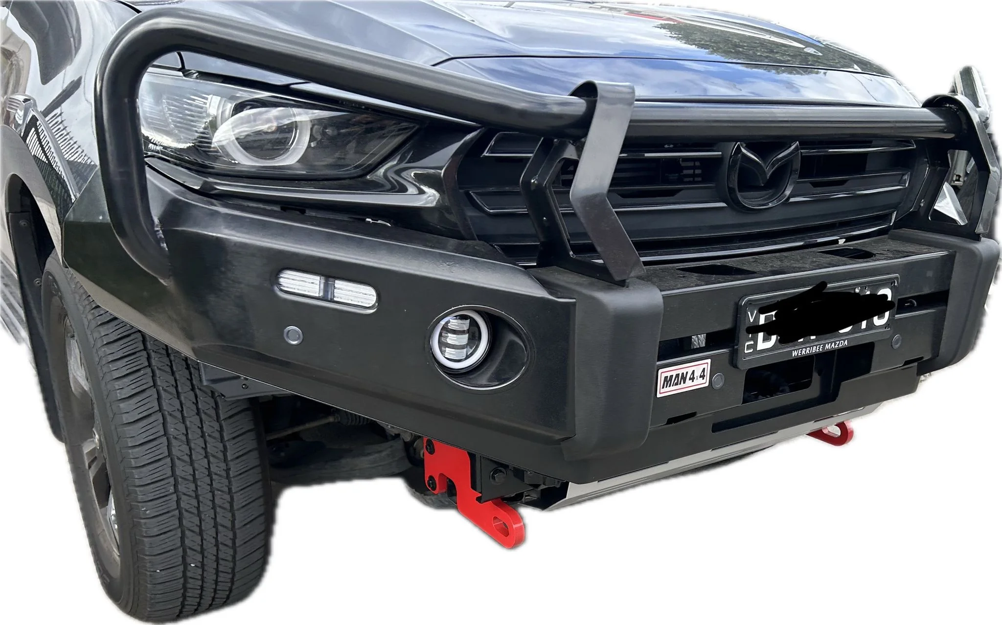 Competition BullBar Suits Mazda BT50 2020+ - Image 3