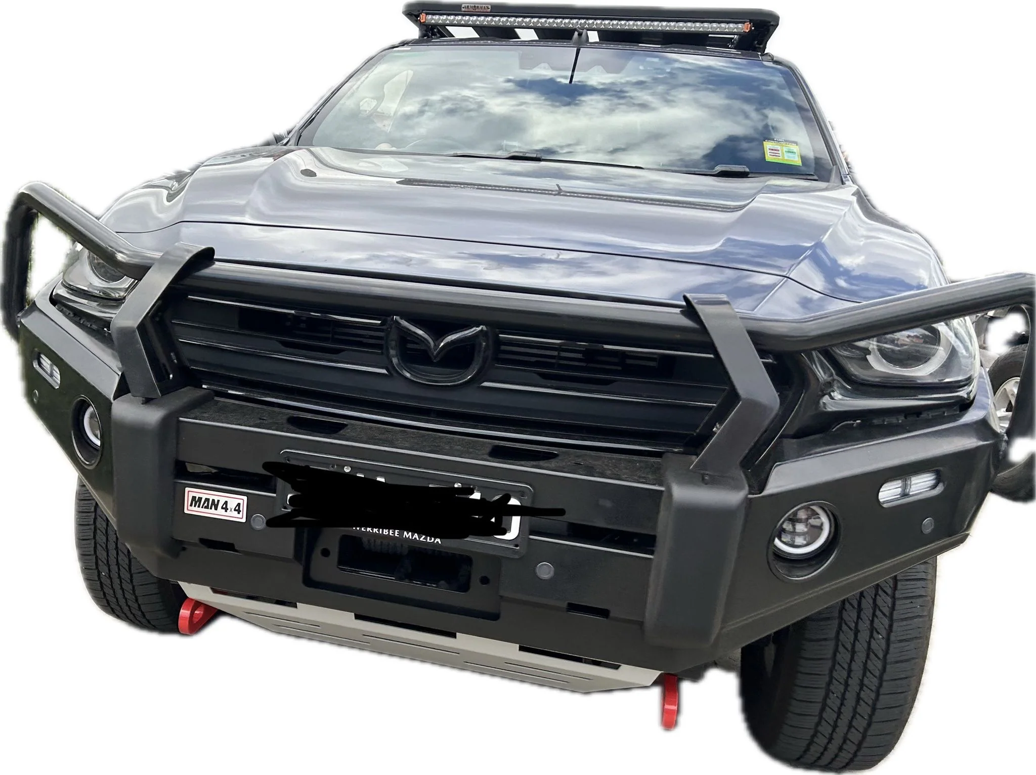 Competition BullBar Suits Mazda BT50 2020+ - Image 6