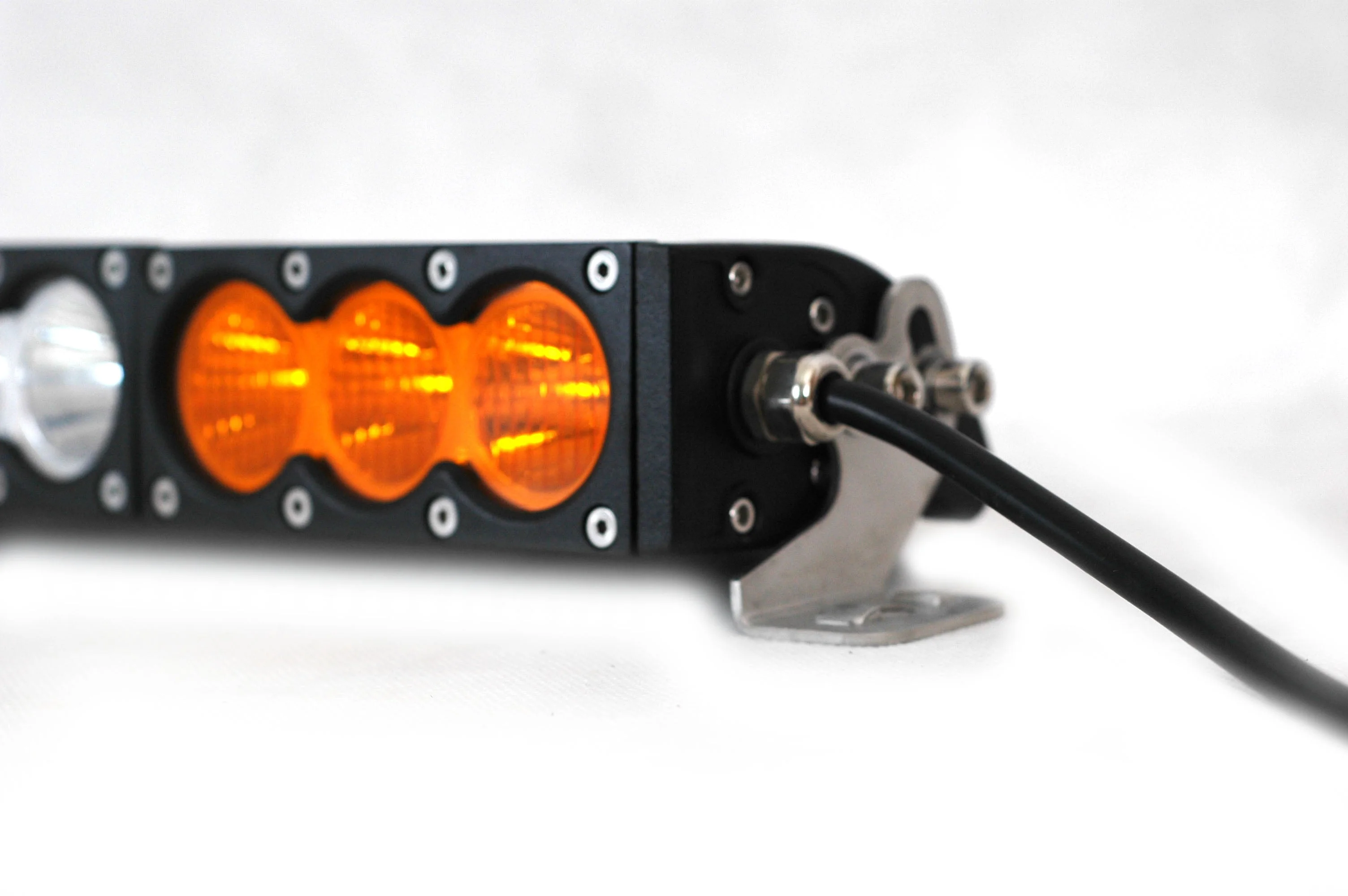 38.4" CREE LED Orange & White Light Bar - Image 4