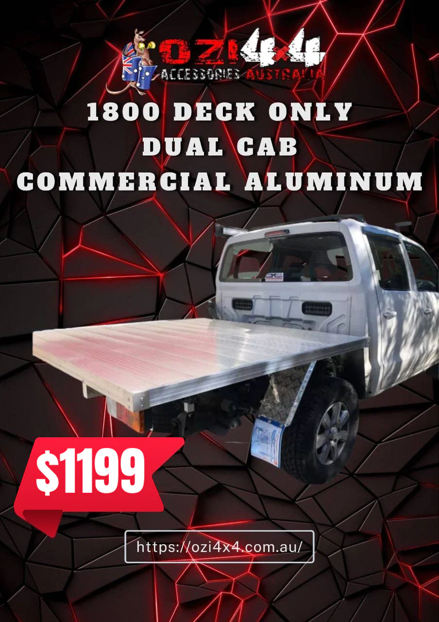 1800 Deck Only Dual Cab Commercial Aluminum - Image 3