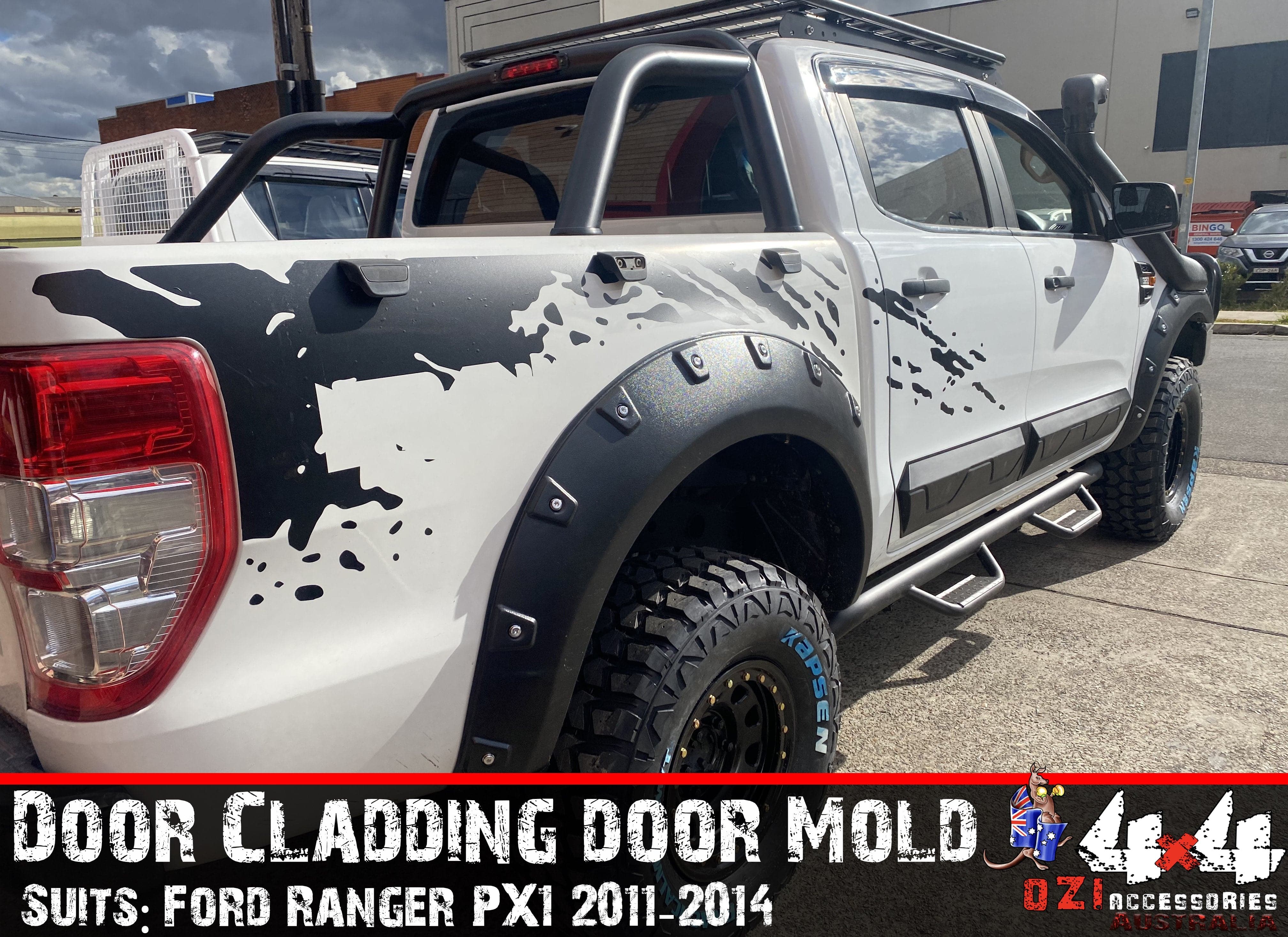 SML Door Cladding Door Mould Suits Ford Ranger PX1 2012-2015 - Image 7