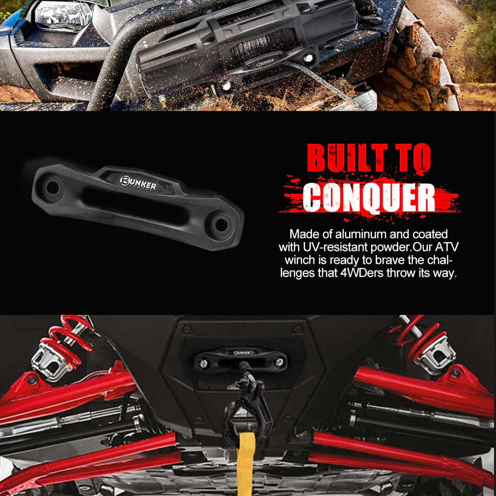 6000lbs Winch (Suitable for Quadbikes) - Image 8