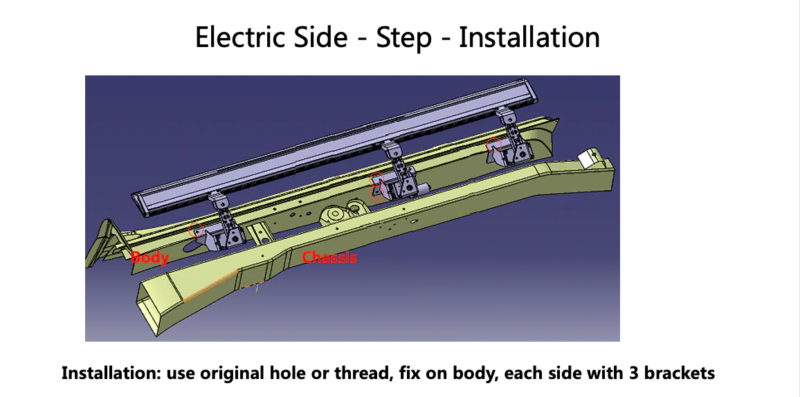 Electrical Side Steps Suits Isuzu Dmax 2019 - 2022 - Image 27
