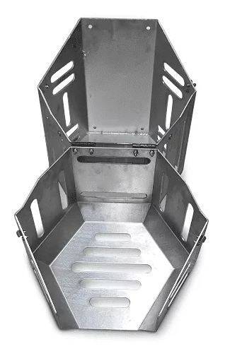 Enclosed Aluminium 4.5KG Gas Bottle Holder - Image 6