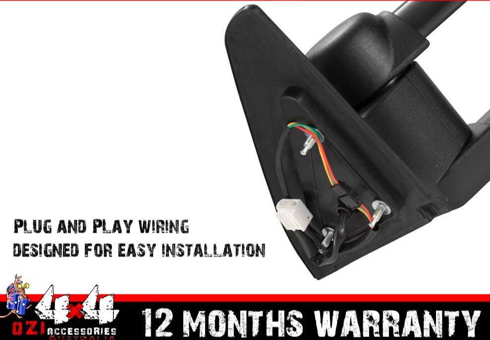 Extendable Towing Mirror Suits Ford Ranger PJ PK 2006-2011 (Blinker) - Image 5
