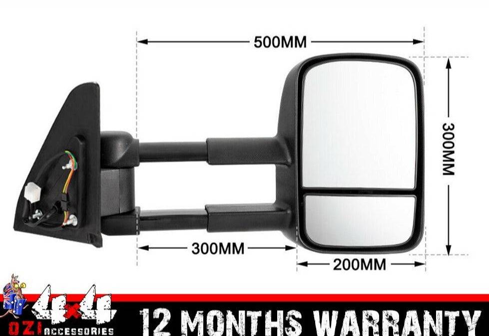 Extendable Towing Mirror Suitable for Toyota Hilux 2015-2020+ (Non Blinker) - Image 9