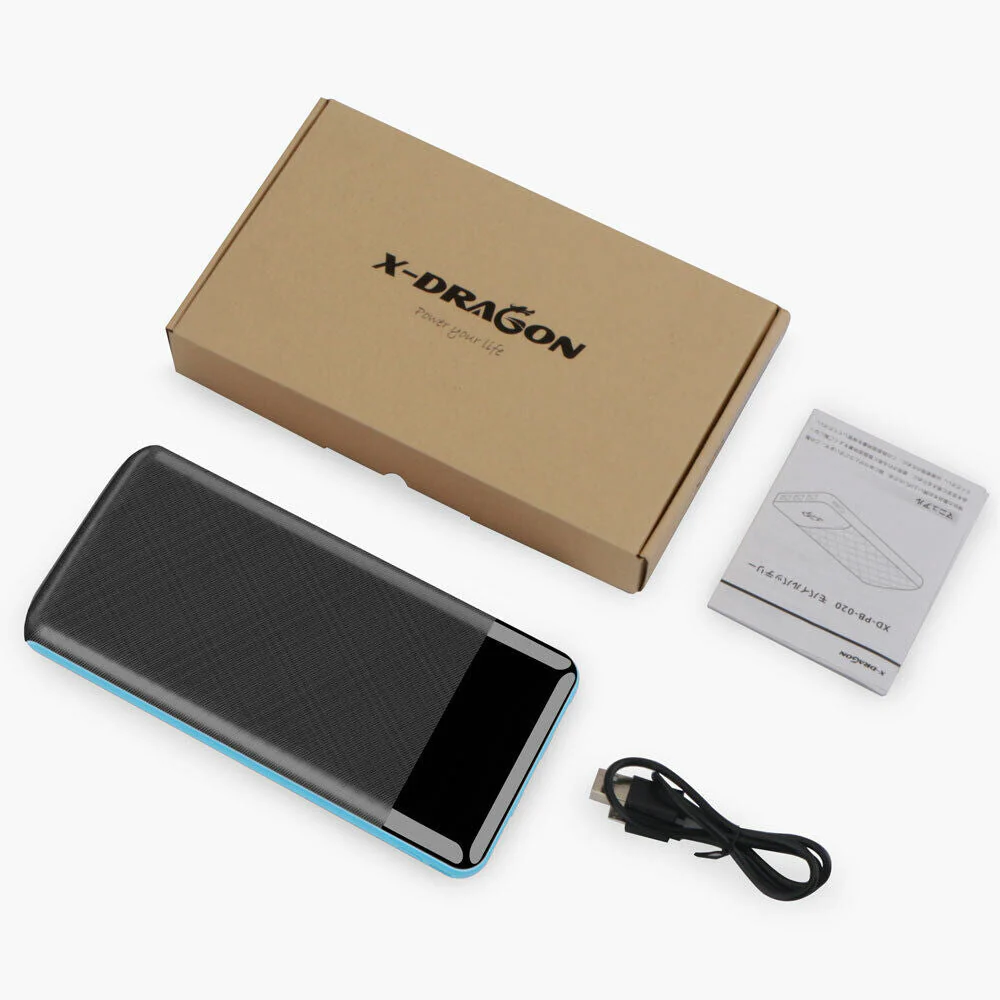 External 50000mAh Charger Power Bank Portable LCD 3USB Battery for Mobile Phone - Image 6