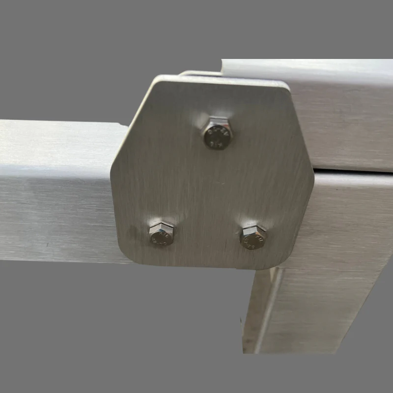 Foldable Down Rear Canopy Ladder Rack Raw - Image 17