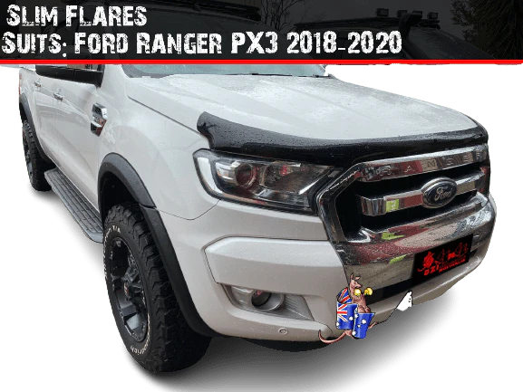 Slim Flares Suits Ford Ranger PX3 2018 - 2022 - Image 2