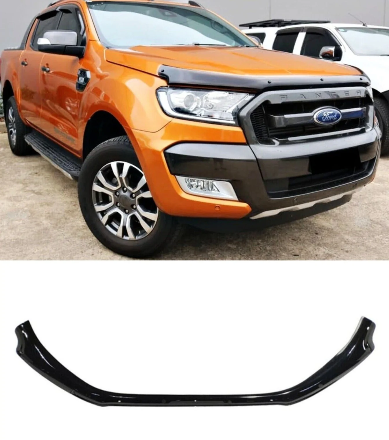 Bonnet Protector Suits Ford Ranger/ Raptor PX2,3 Year 2015+ - Image 10