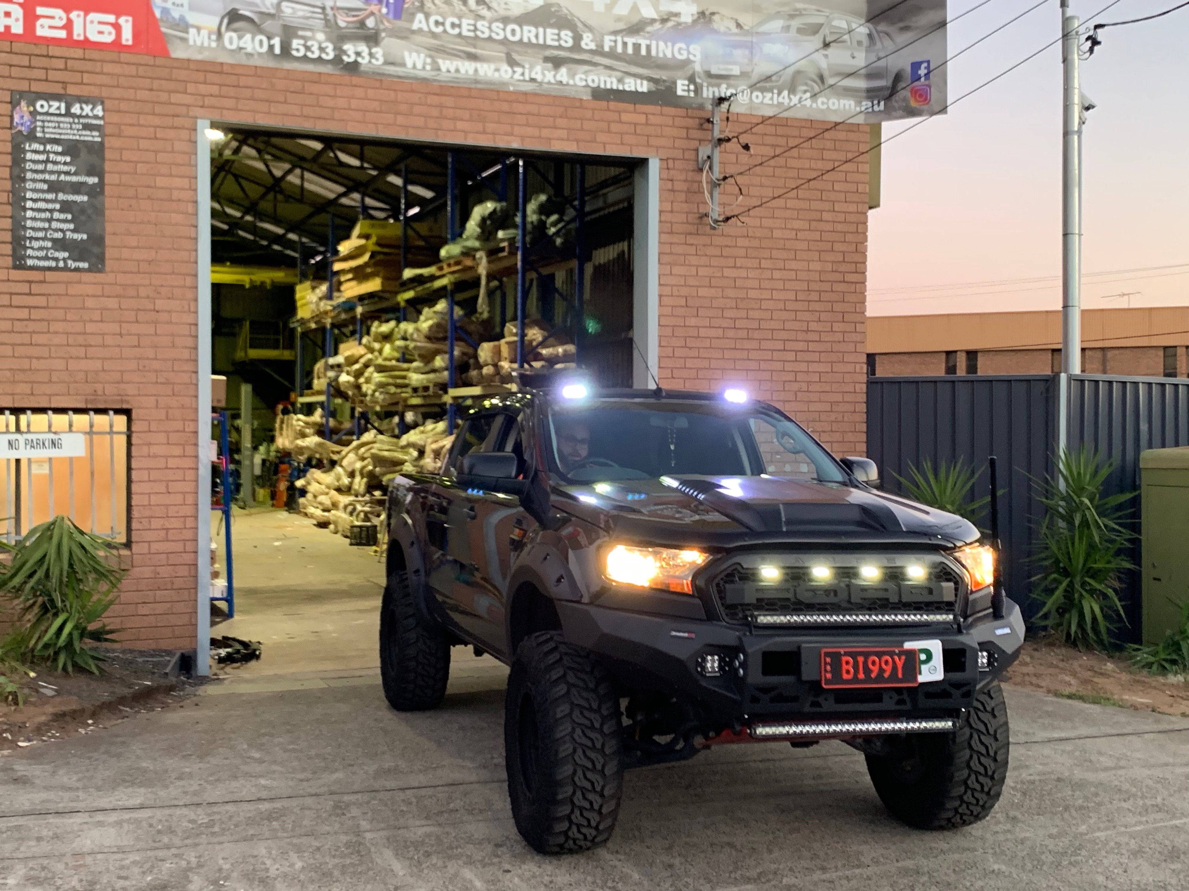 Bonnet Protector Suits Ford Ranger/ Raptor PX2,3 Year 2015+ - Image 4