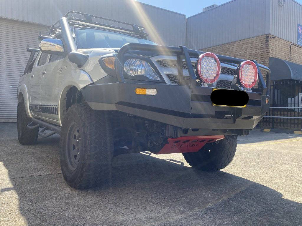 Front Head Light Cover Protector Light Cover Suitable for Toyota Hilux SR & SR5 2005-2011 - Image 7