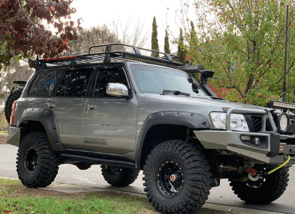 Front & Rear Jungle Flares Suits Nissan Patrol GU4+ 2004-2016 - Image 5