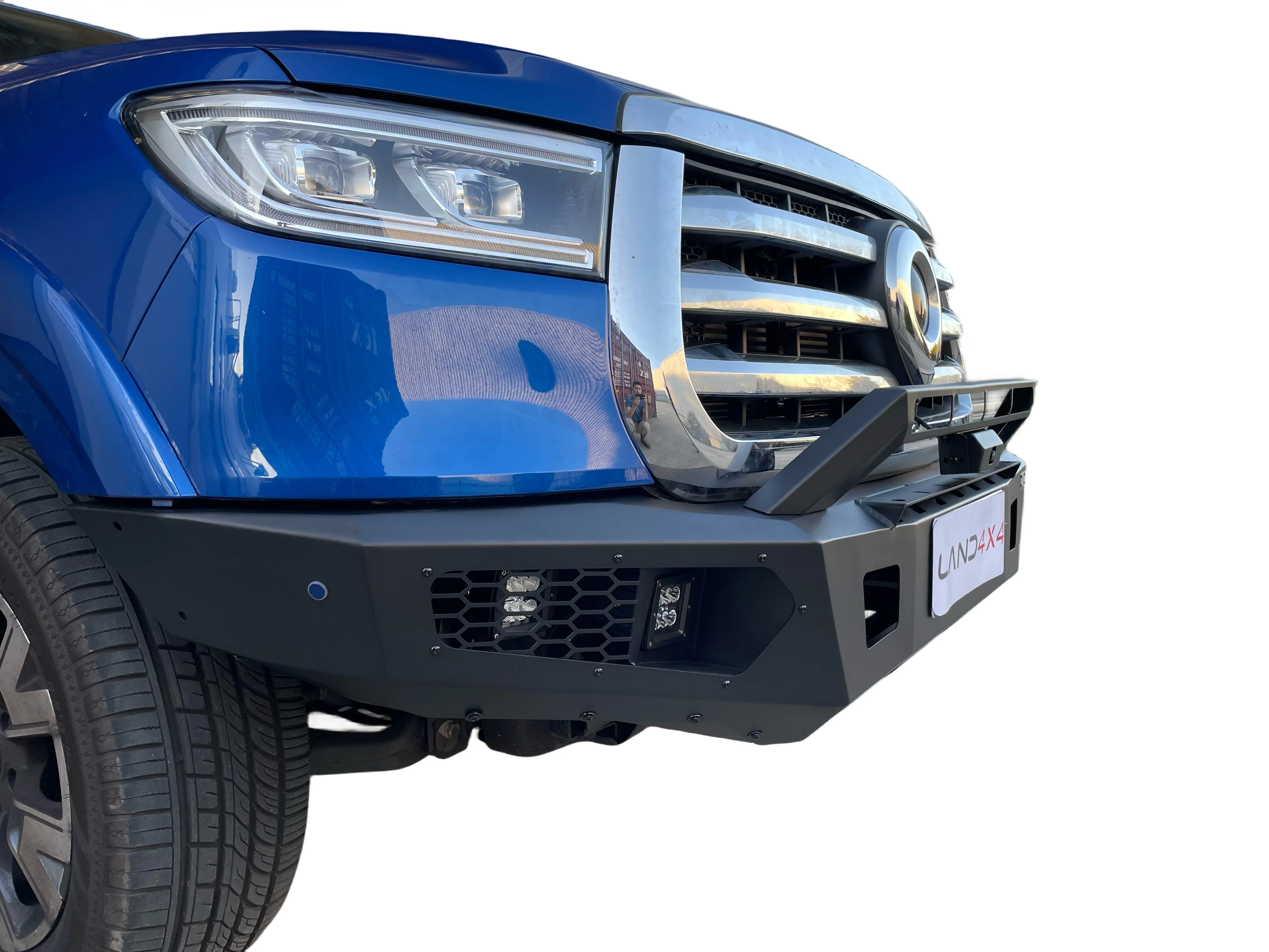 Front winch bar + Light bar bracket Fits GWM Ute Cannon ( On Clearance ) - Image 6