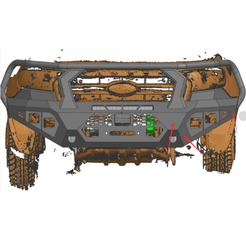 Alpha Bullbar Suits NISSAN NAVARA NP 300 2015-2020 - Image 2