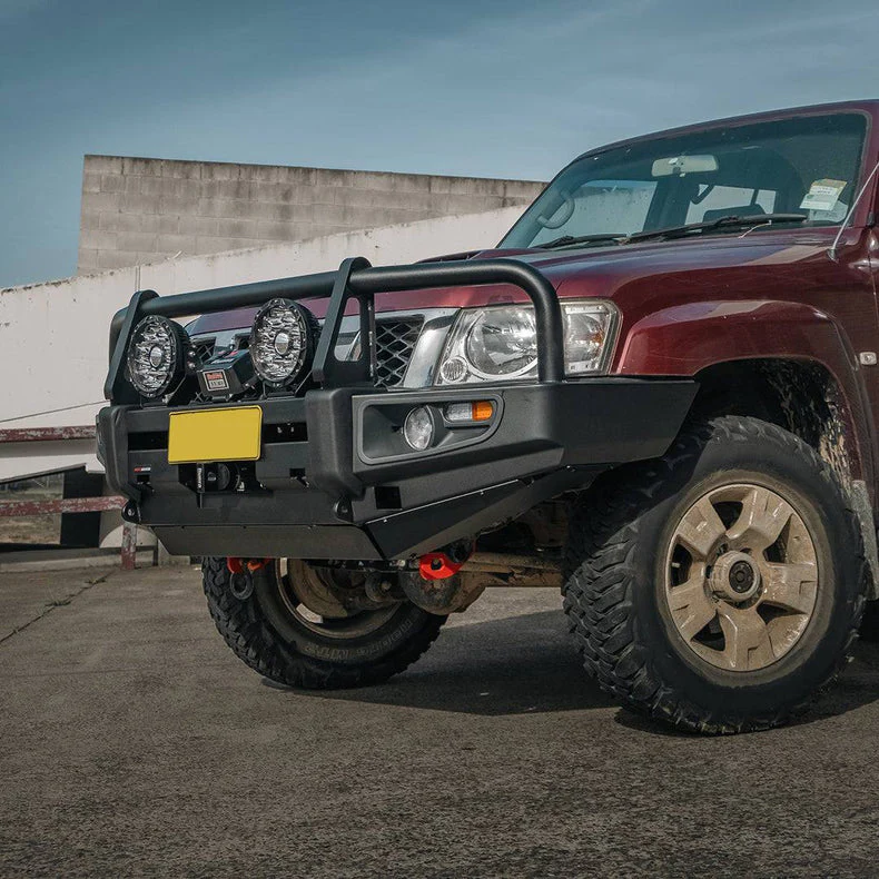 GU Patrol Bullbar Series 4+ 10/2004 - 12/2016 Rockarmor Premium Series - Image 4