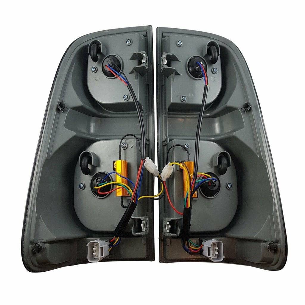 Half Smoked LED Tail Lights Pair Suitable for Toyota Hilux SR & SR5 2005-2014 - Image 14
