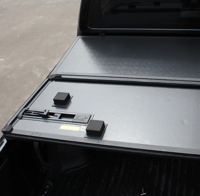 Hard Tri-Fold Bed Cover Suits For Ford Ranger 2012+/T6/T7/T8 /  Mazda BT50 Dual Cab - Image 2