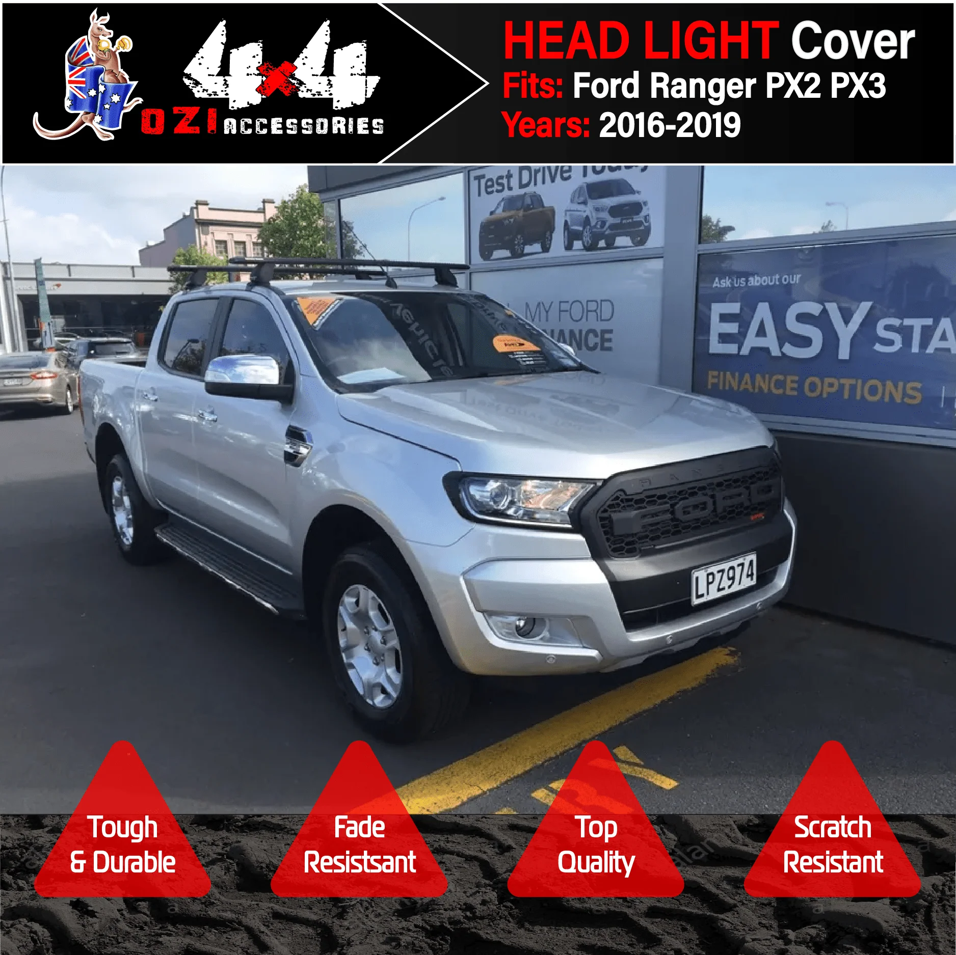 Head Light Trim Suits Ford Ranger PX2 (Online Only) - Image 7