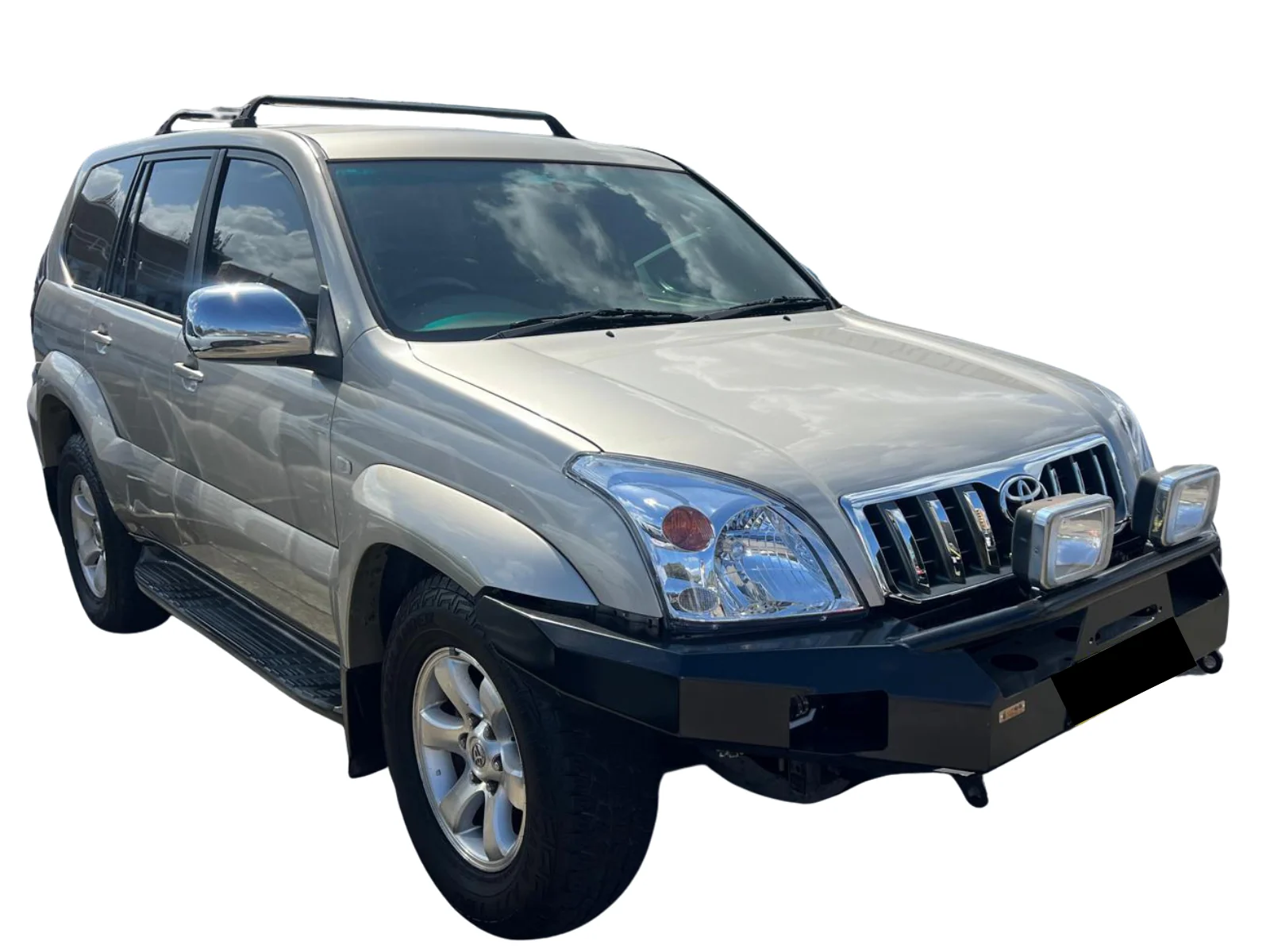 Hustler Bullbar GEN 2 Suitable For Toyota Land Cruiser Prado 120 Series - Image 2