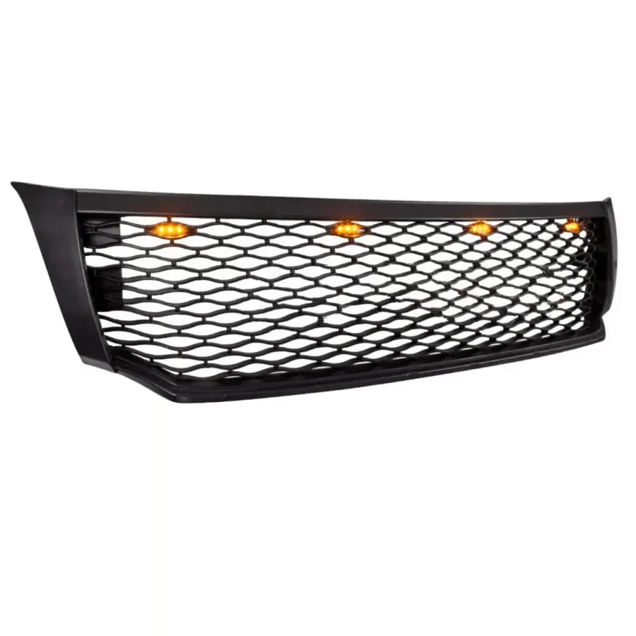 Mesh Grill With LED Lights Suits Nissan Navara NP300 2015-2019 Black + LED - Image 3
