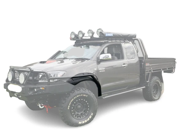 Jungle Flares Suitable For Toyota Hilux 2012-2015 Front Only - Image 5