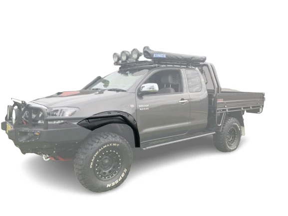 Jungle Flares Suitable For Toyota Hilux 2012-2015 Front Only - Image 6