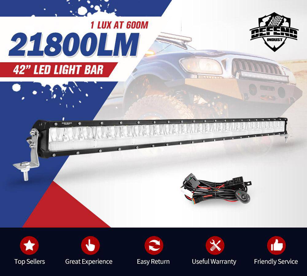 42" LED Light Bar Dual Row Spot Flood Combo 42inch (Online Only) - Image 8