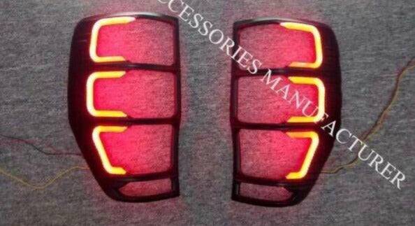 Pair LED Tail Light Trim Suits Ford Ranger PX1,2,3 - Image 4