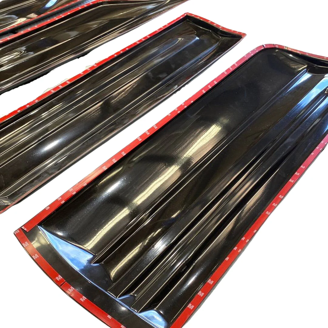 Matt Black Door Cladding Suitable for Toyota Hilux SR & SR5 2015-2020+ (4 Pieces) - Image 9