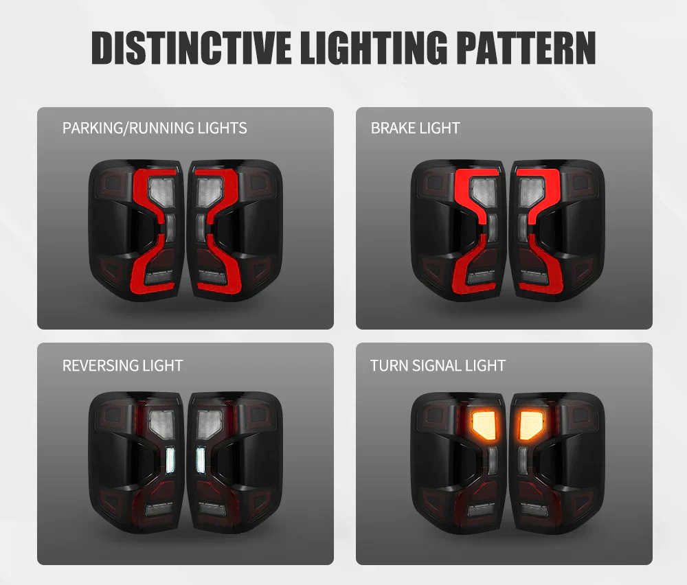 Urban LED Tail Lights Suitable For Ford Ranger T9 2023+ - Image 4
