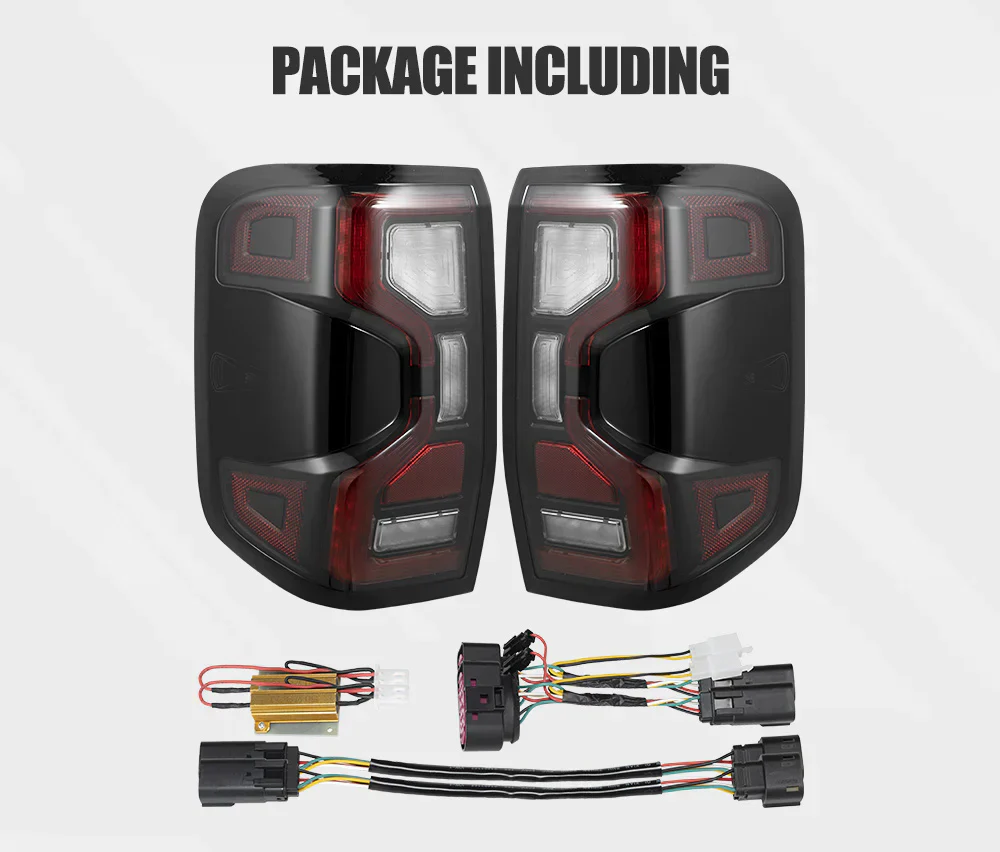 Urban LED Tail Lights Suitable For Ford Ranger T9 2023+ - Image 7