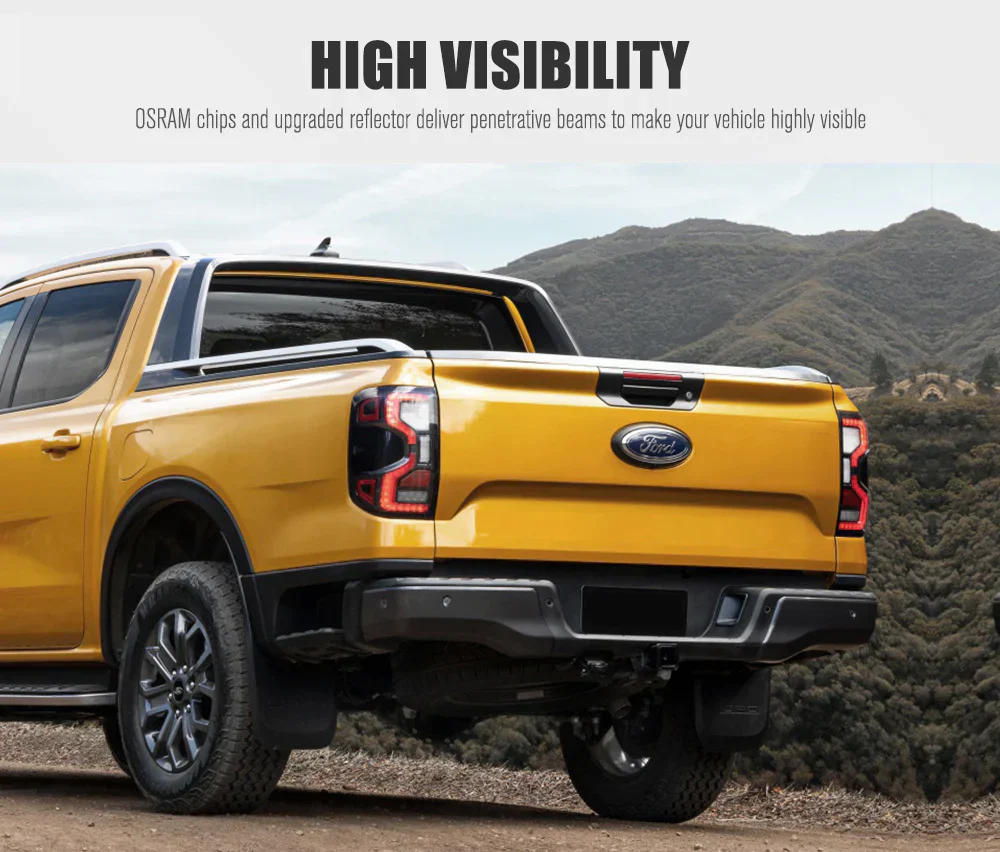Urban LED Tail Lights Suitable For Ford Ranger T9 2023+ - Image 9