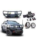 n80 Hilux 2015 - 07/2020 GT Frontal Pack | GT Bullbar, Winch, lights - Image 5