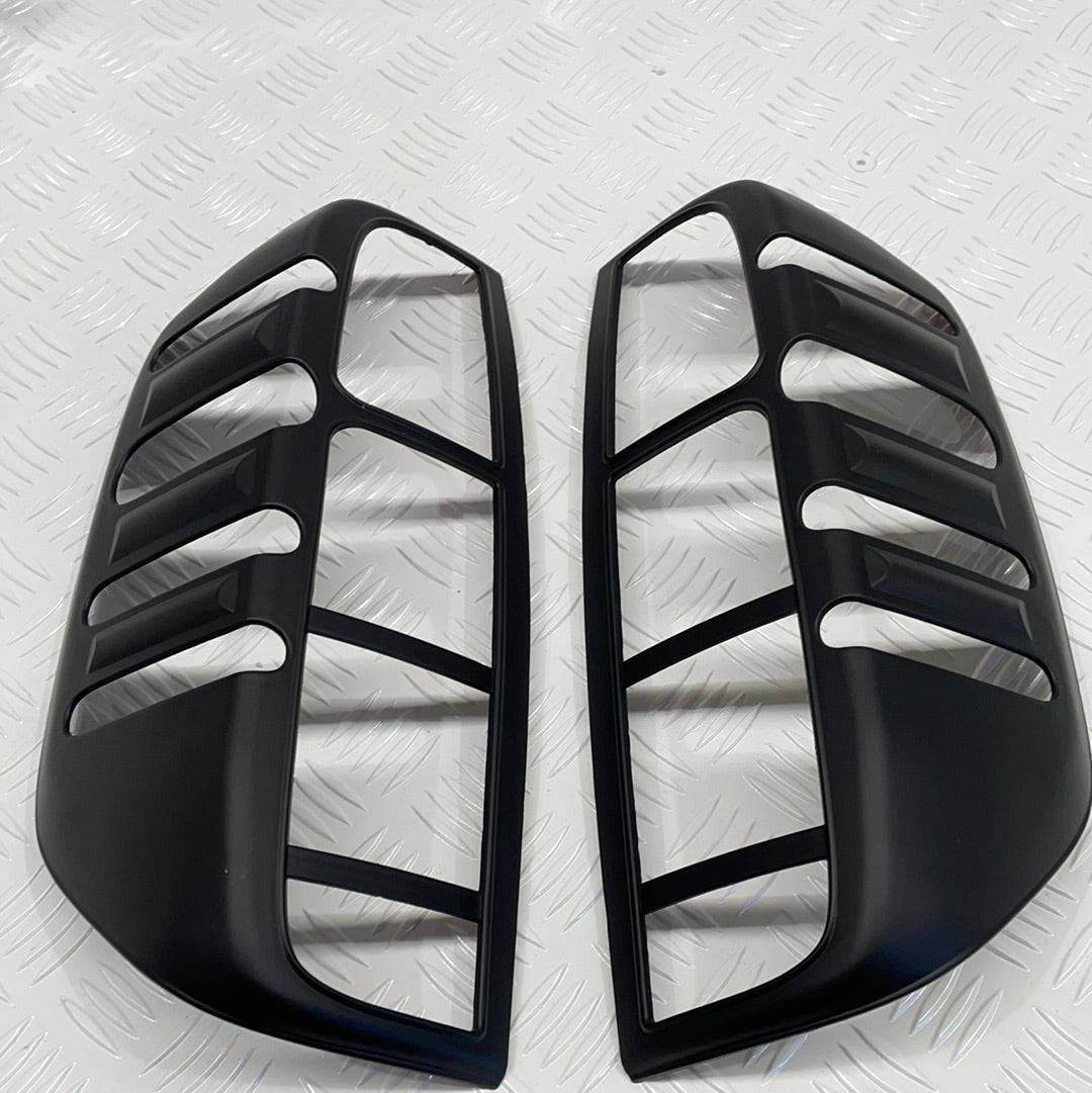 Nissan Navara D40 Tail Light Trim Matte Black 2pcs D40 2006-2015 - Image 3