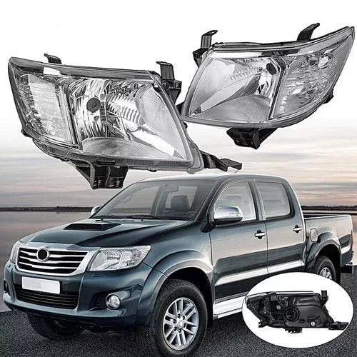 OEM Headlight Unit Pair Suitable For Toyota Hilux 2012-2014 - Image 2