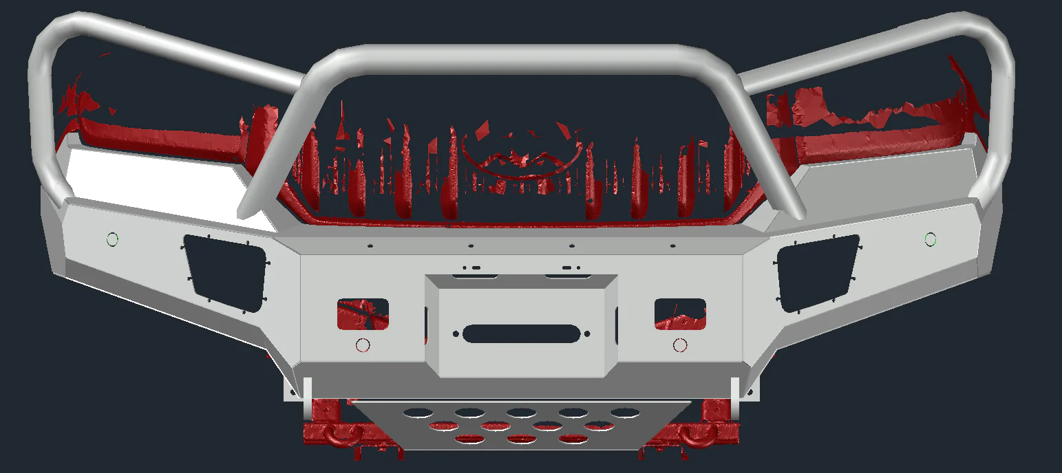 OZ Bar Bullbar Suitable For LDV T60  2017-2022 - Image 3
