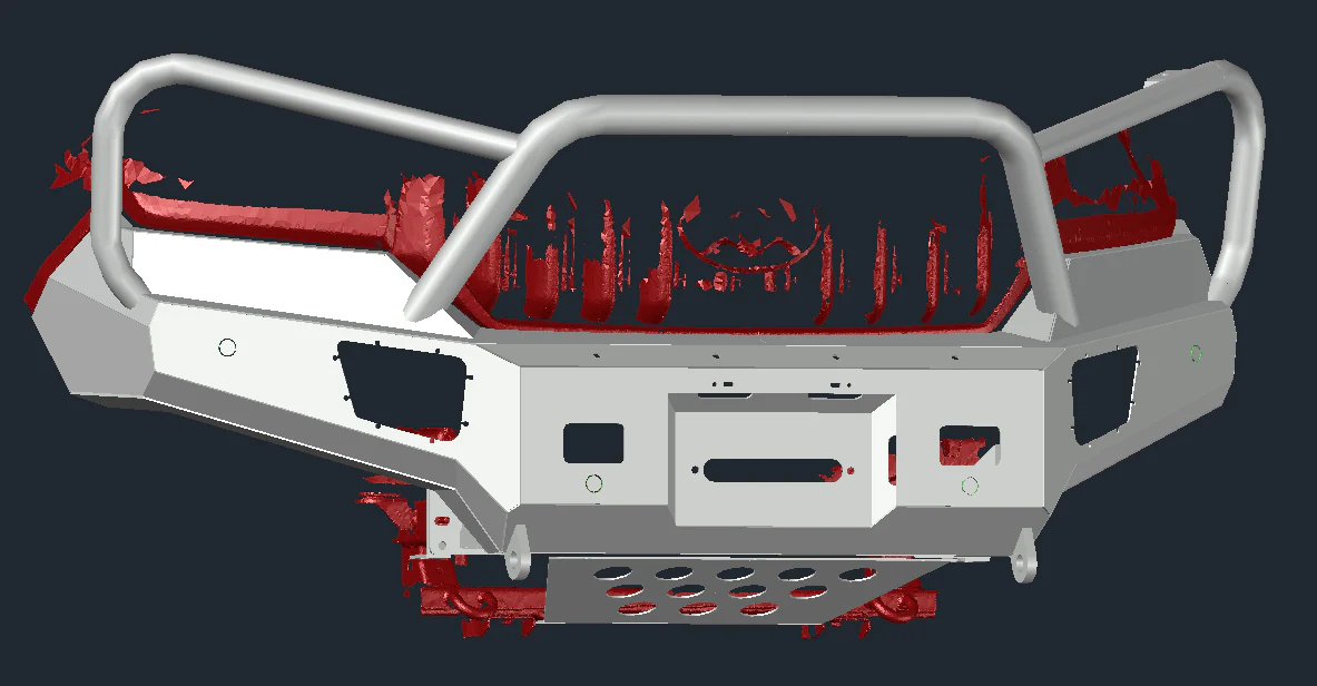 OZ Bar Bullbar Suitable For LDV T60  2017-2022 - Image 4