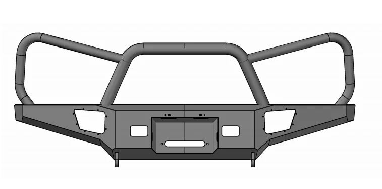 OZ Bar Bullbar Suitable For Toyota Landcruiser 100 Series (IFS Only) - Image 5
