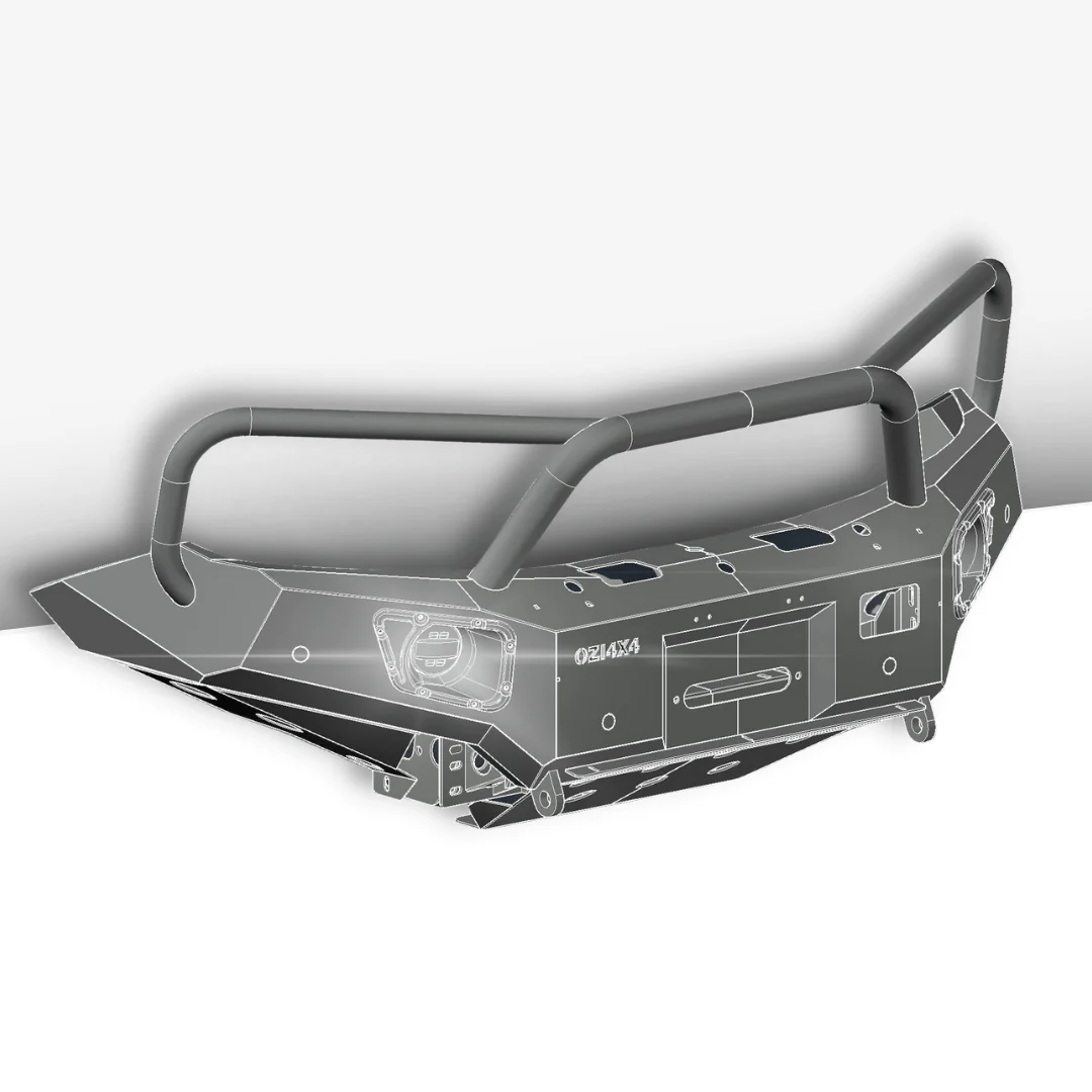 OZ Bar Bullbar Suits Ford Ranger PX2,3 T7 T8 2015-2022 - Image 19
