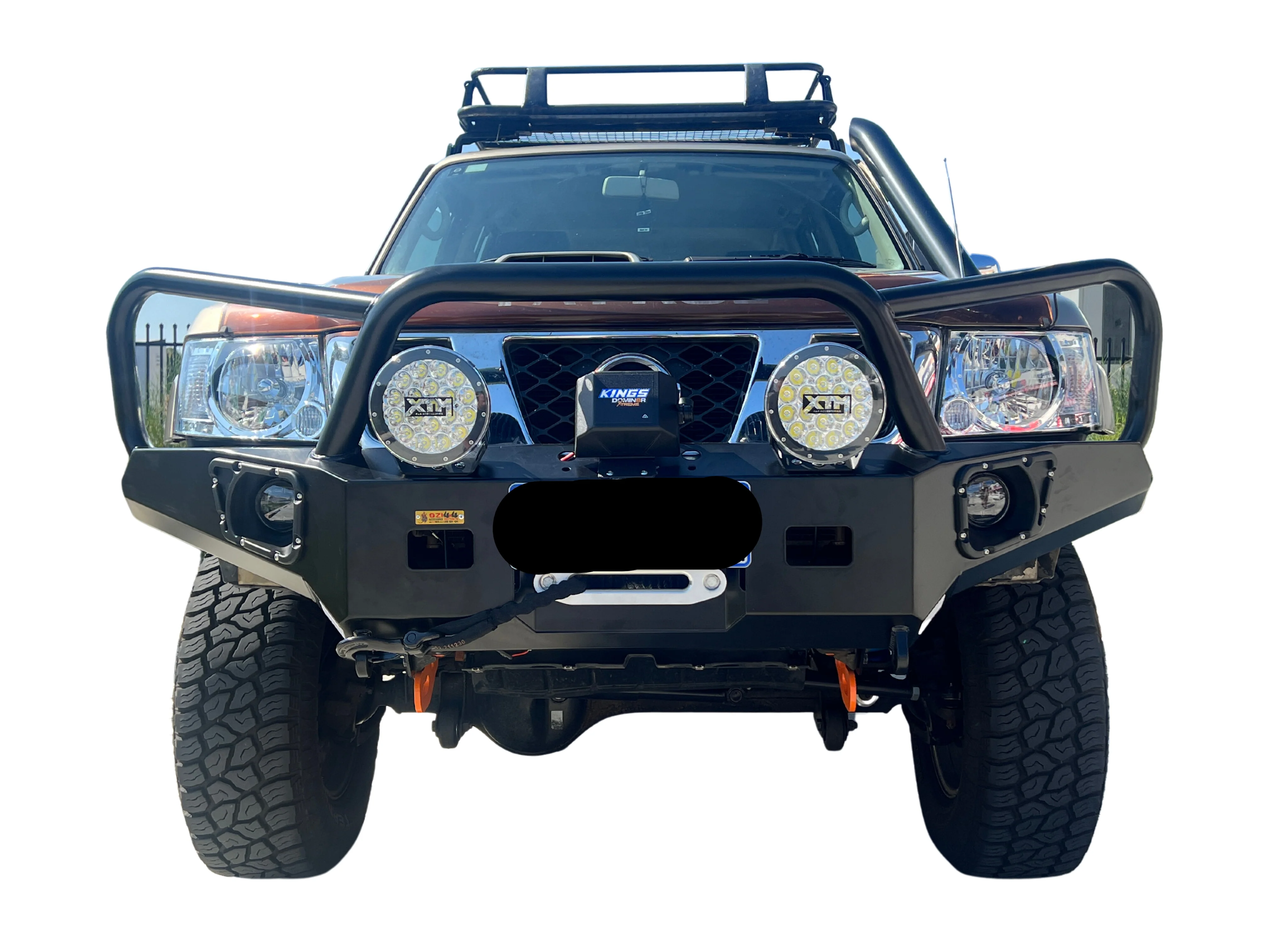 OZ Bar Bullbar Suits Nissan Patrol GU Series 1,2,3 1997-2004 - Image 14