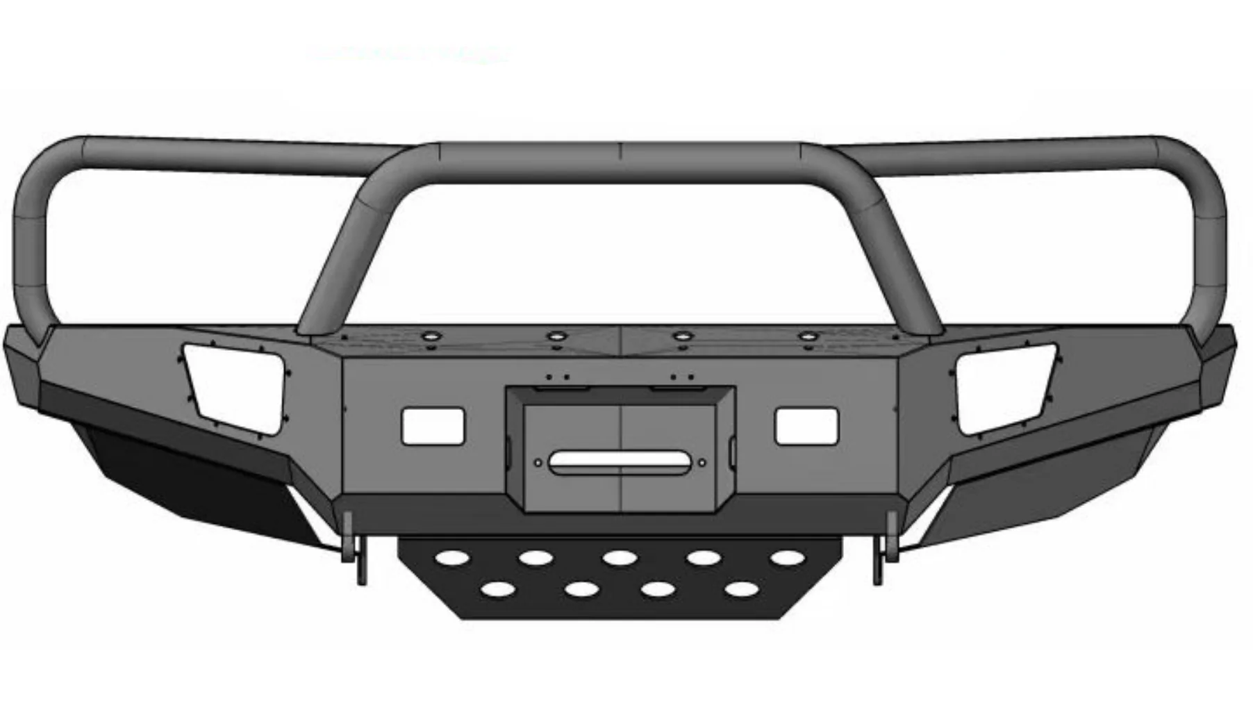 OZ Bar Bullbar Suits Nissan Patrol GU Series 1,2,3 1997-2004 - Image 37