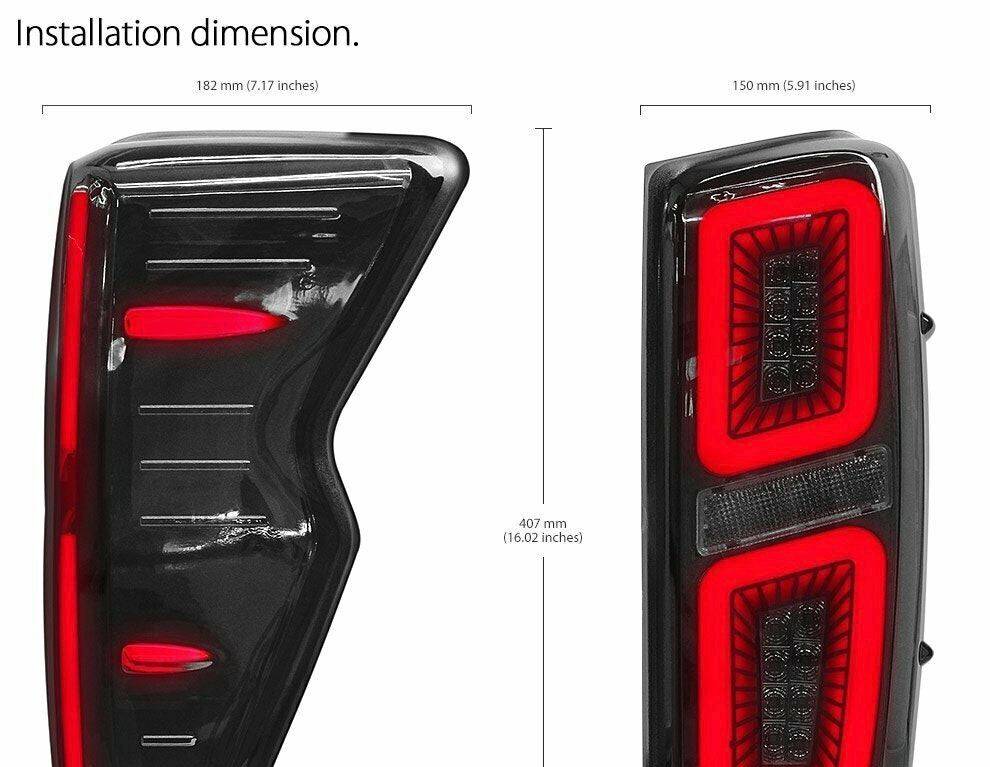 LED Tail Lights Lamp for Isuzu DMax 2021-2022 L - Image 6