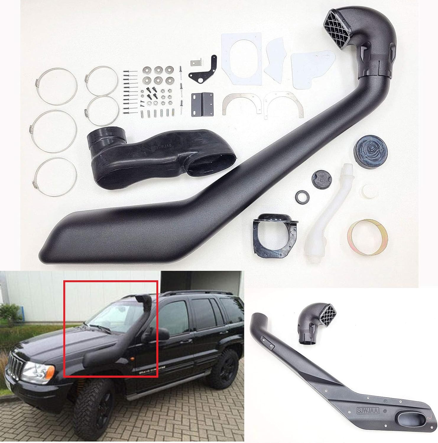 OZI4X4 OEM Snorkel Suitable for Jeep Grand Cherokee WJ 1999-2004 - Image 6