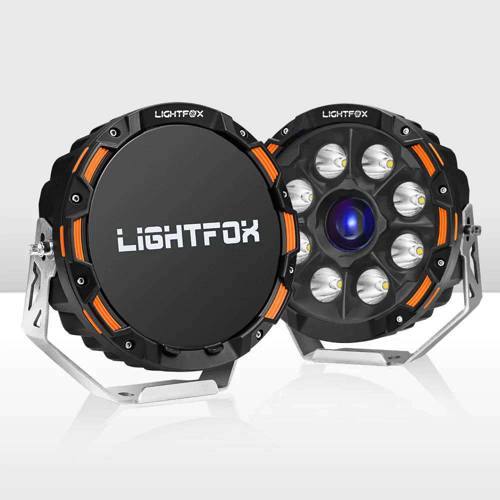 Pair 9inch Osram Laser LED Driving Lights 1Lux @ 2,226m 15,046Lumens  (Online Only) - Image 6