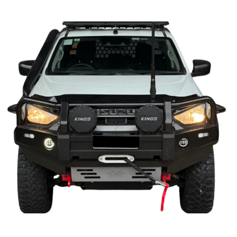 Competition Combo Deal Deluxe Bullbar + Side Steps + Brush Bar Suits Isuzu Dmax 2021+ - Image 4
